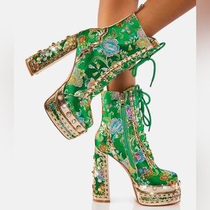 Azalea Wang Richie Rich Ankle Booties